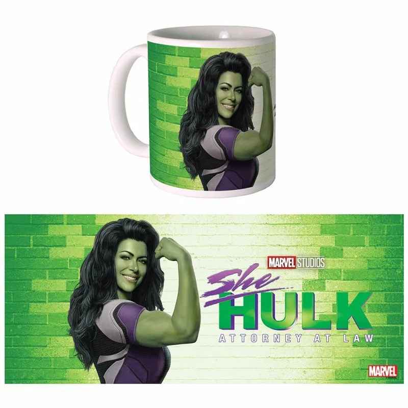 Marvel she-hulk green mug