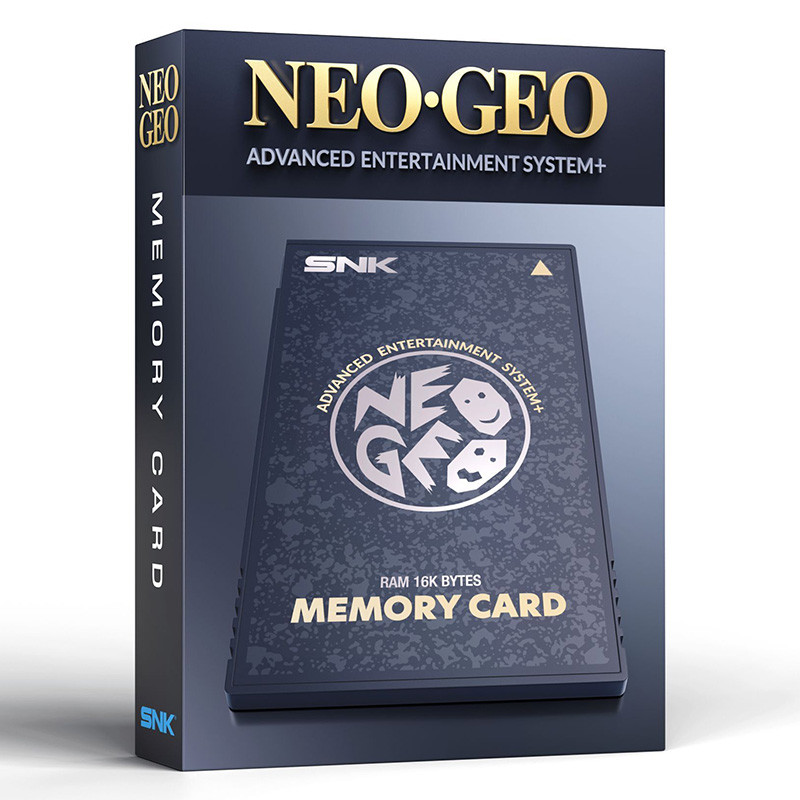 NEO GEO Carte Mémoire Noire AES+ SNK – Collection