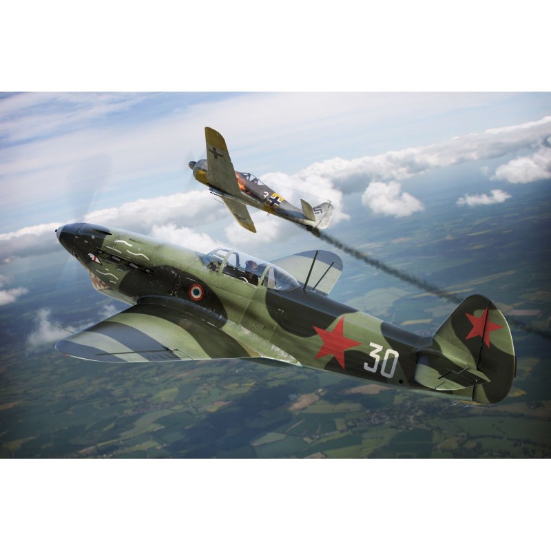 Maquette Yakovlev Yak-1b GC-3 Normandie
