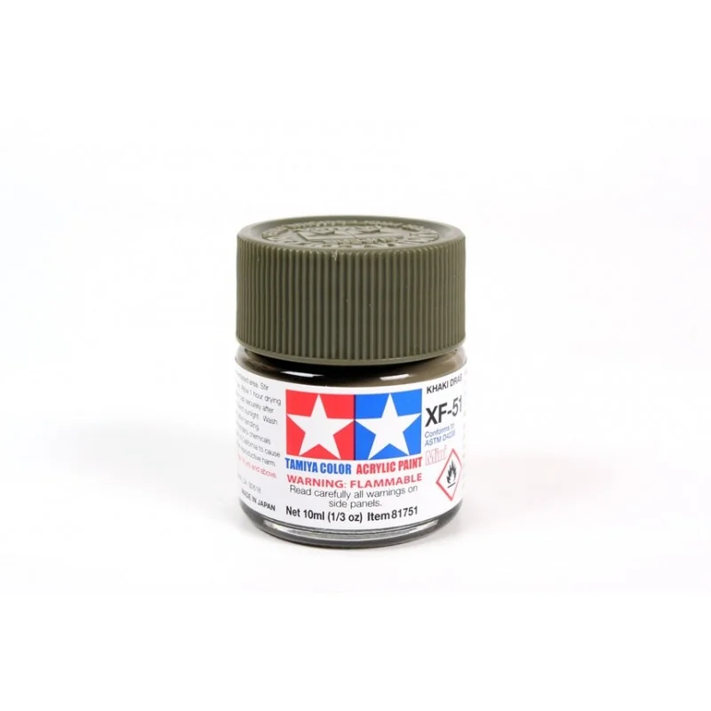 Peinture kaki Terne acrylique (Khaki Drab acrylic )