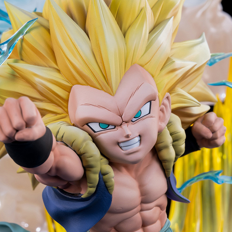 DRAGON BALL Z Gotenks Super Saiyan 3 HQS Dioramax Tsume – Statue