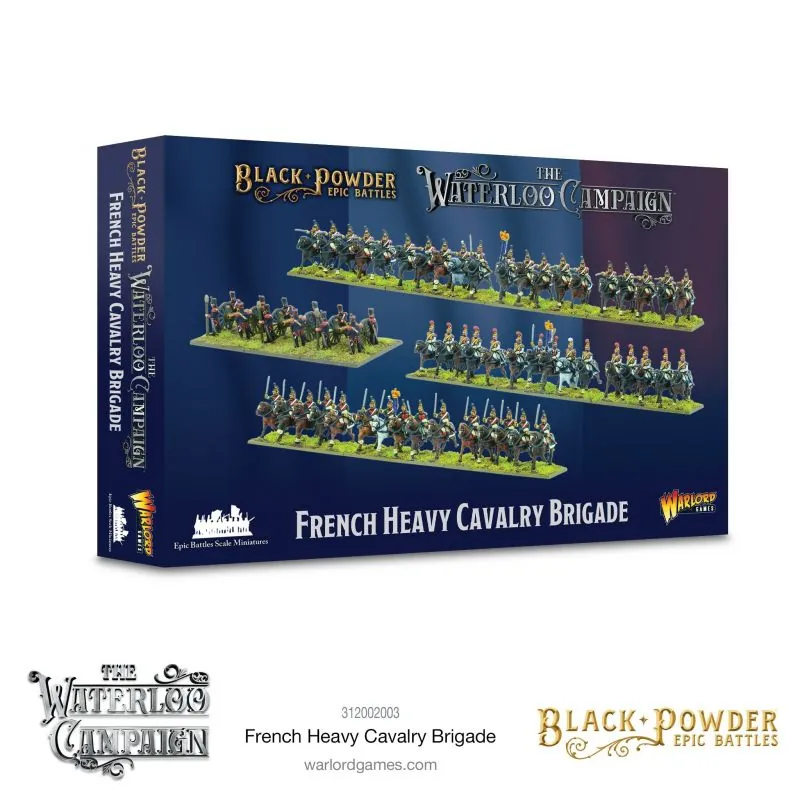 Jeu de figurine Black Powder Epic Battles: Waterloo - French Heavy Cavalry Brigade