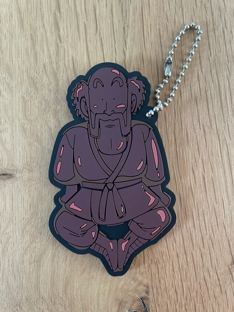 Porte-clés Caoutchouc M. Satan Chocolat – Dragon Ball – Ichiban Kuji