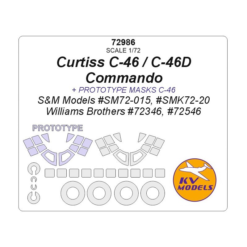 Accessoire Curtiss C-46 / C-46D Commando