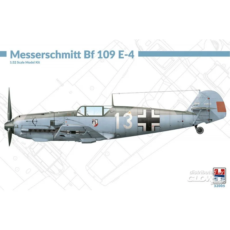 Maquette Messerschmitt Bf 109 E-4