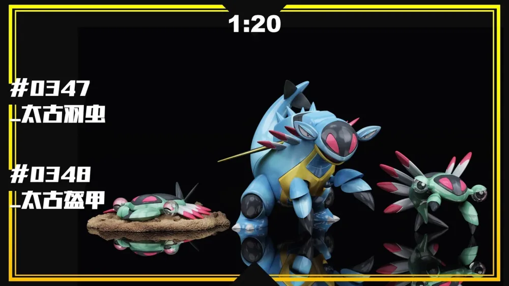 [PREORDER] 1/20 Scale World Figure [SXG] – Anorith & Armaldo