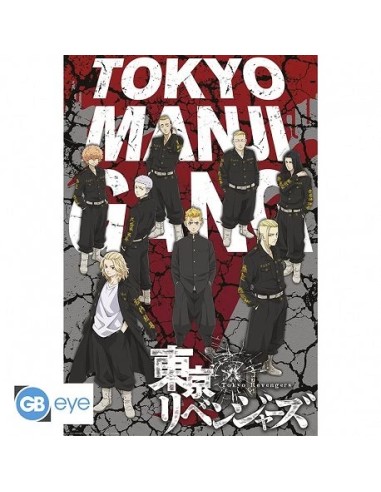 Poster – TOKYO REVENGERS – Maxi 91.5x61 – Takemichi & Tokyo Manji Gang