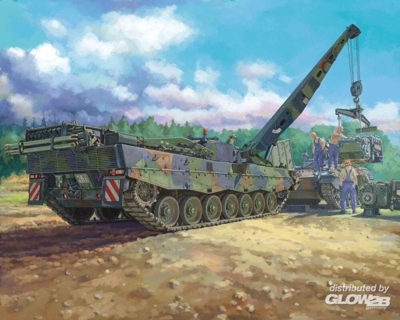 Maquette Bergepanzer BPz3 Buffalo ARV