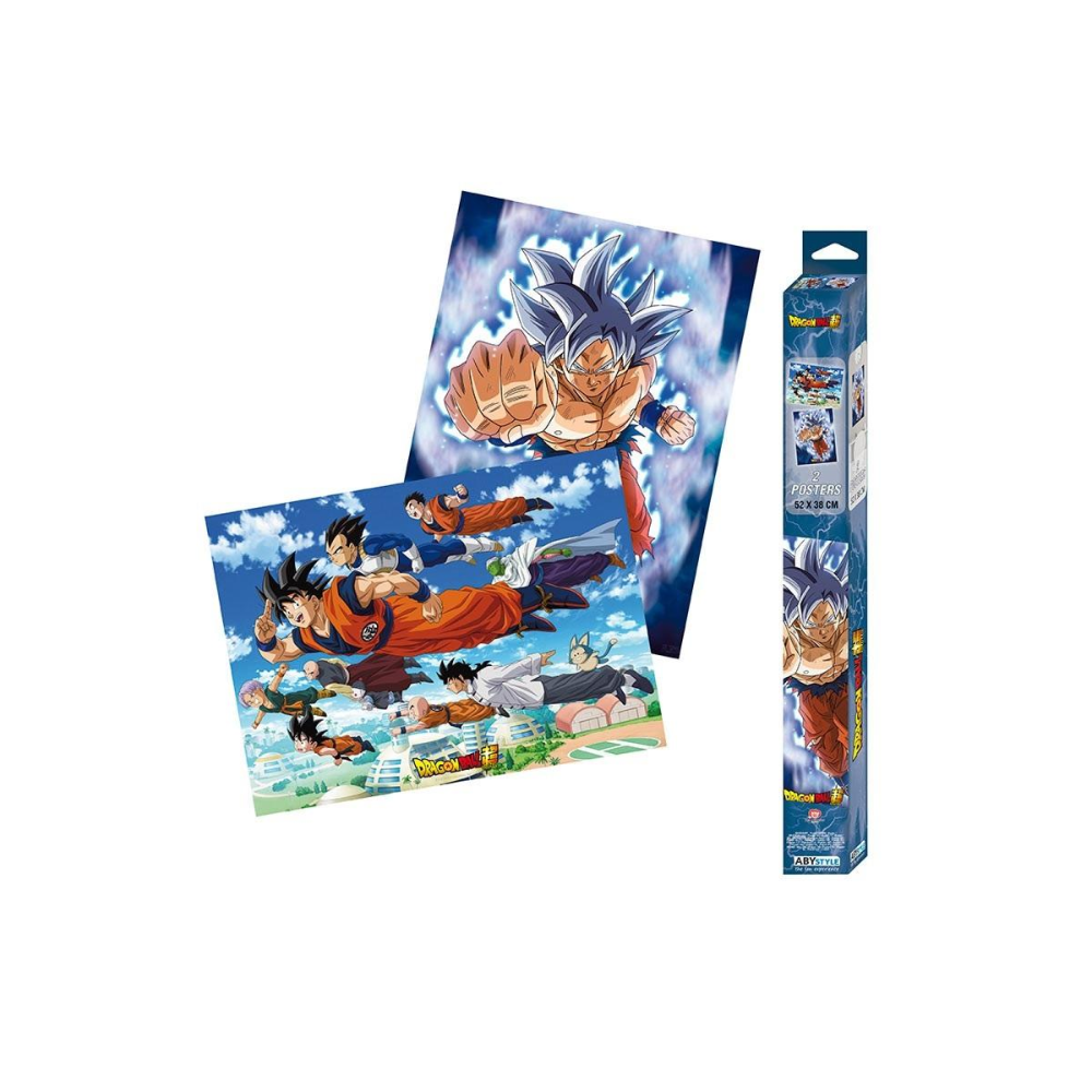 DRAGON BALL SUPER - Goku & Friends - Set de 2 posters '52x38'