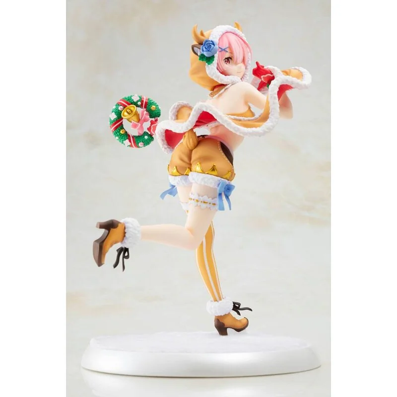 Re:ZERO -Starting Life in Another World- statuette PVC 1/7 Ram Christmas Maid Ver. 23 cm