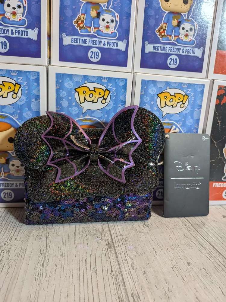 Minnie Mouse Sequin Colour Story Wallet 🦇 – Loungefly Disney