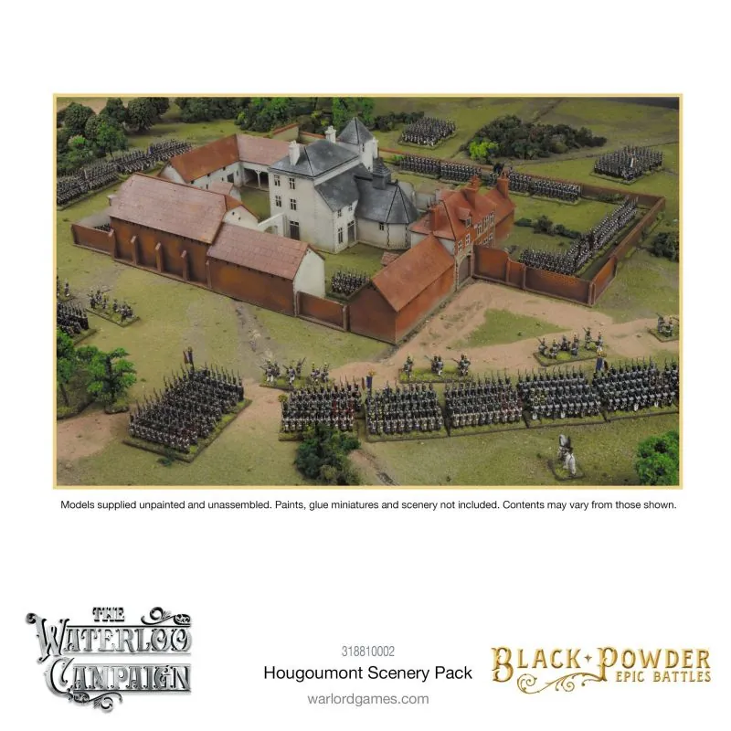 Jeu de figurine Black Powder Epic Battles: Waterloo - Hougoumont Scenery Pack