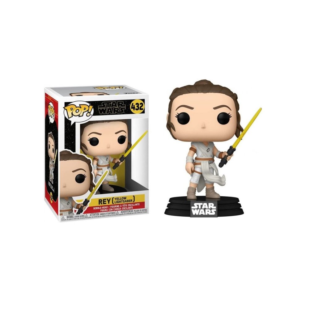 Funko POP! Star Wars - Rey With Yellow Lightsaber
