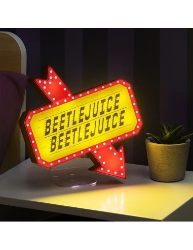 Lámpara Cartel Beetlejuice 22 x 25 cm – Collection