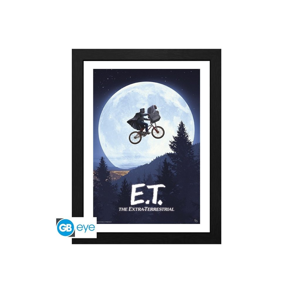 Poster Encadré E.T Lune