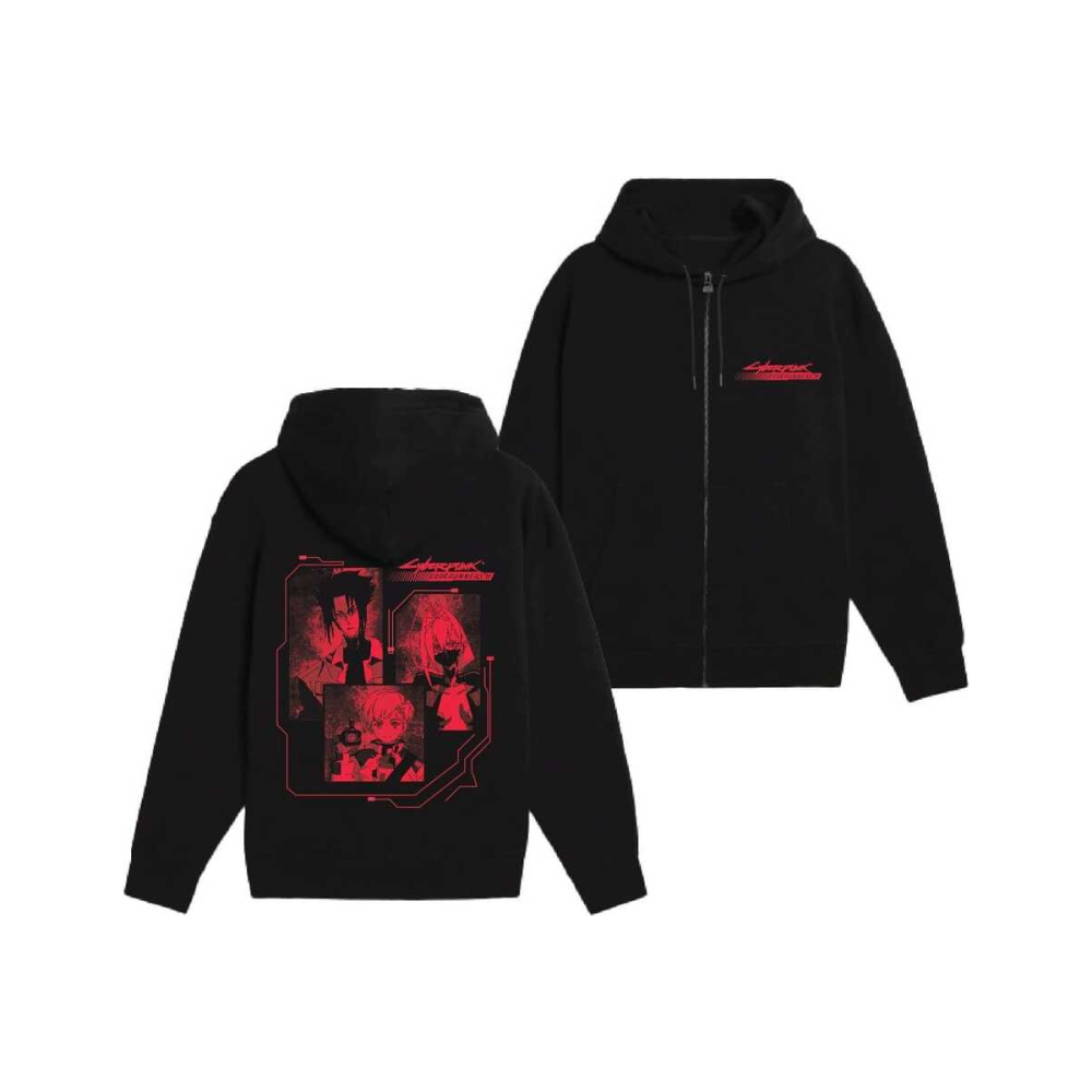 Cyberpunk Edgerunners 2 Zipper Hoodie Key Characters (XXL)