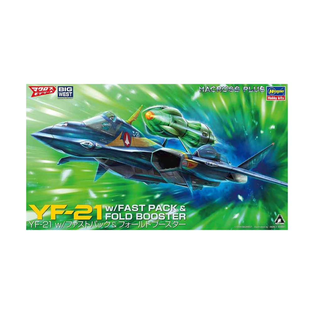 Macross Yf-21 With Fast Pack & Fold Booster 1/72