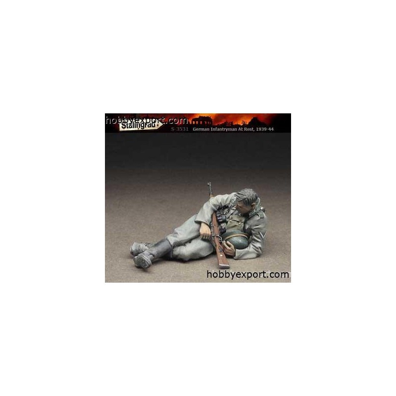 Figurines Fantassins allemands au repos no.1