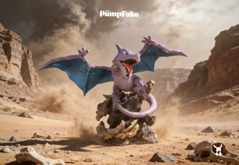 [PREORDER] 1/20 Scale World Figure [PUMPFAKE] – Aerodactyl