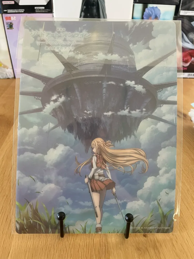 Affiche – Sword Art Online – plastique Progressive Aria of a Starless Night – Bonus prévente