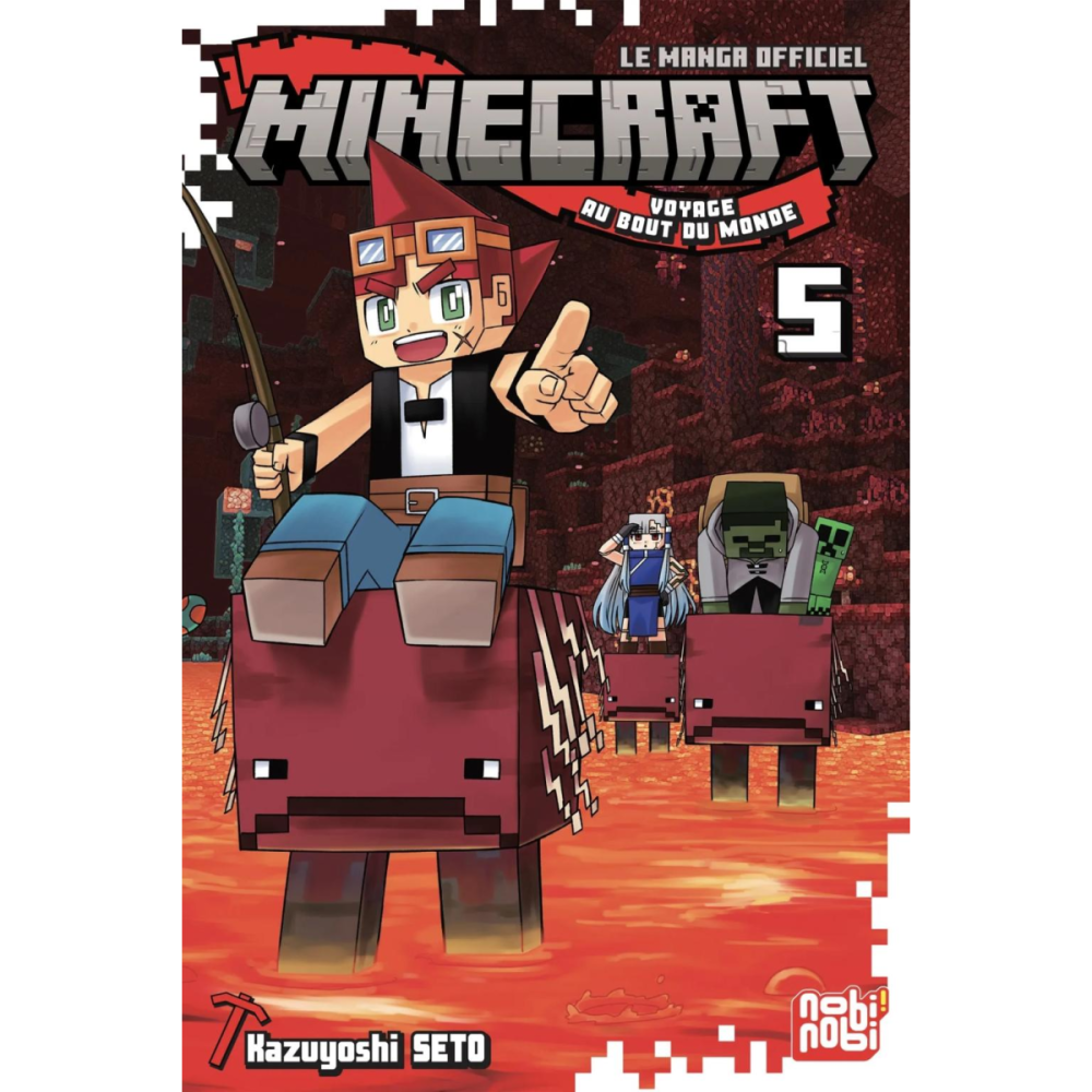 MINECRAFT - Le manga officiel - Voyage au bout du monde - Tome 5