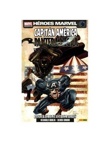 Capitan America & Pantera Negra: Banderas de Nuestros Padres – Comic