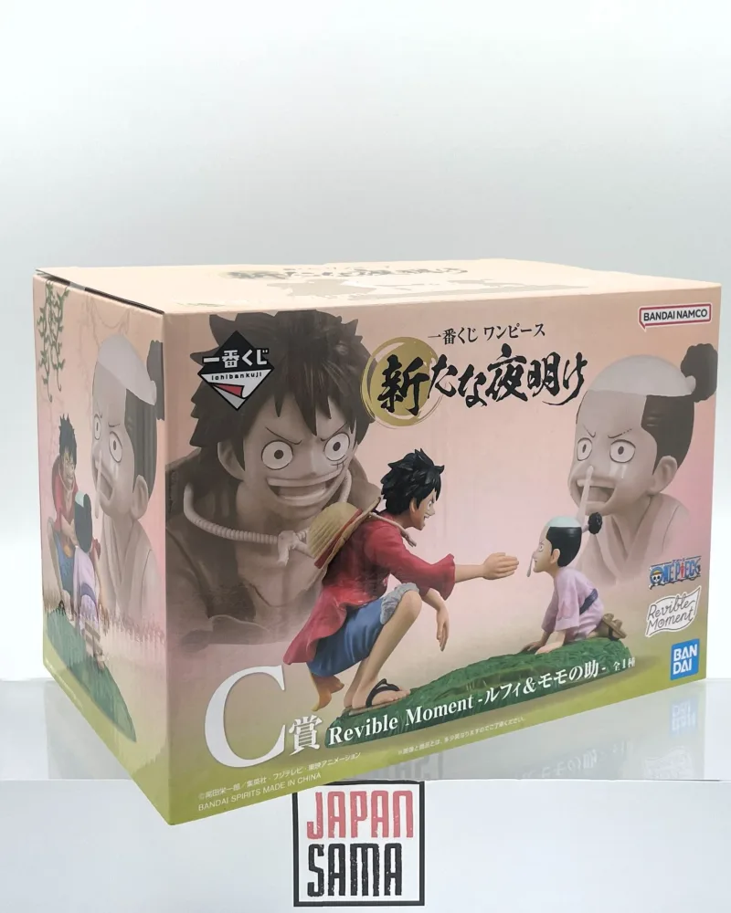 One Piece New Dawn – ICHIBAN KUJI · Revible Moment Lot C Monkey D Luffy & Kozuki Momonosuke