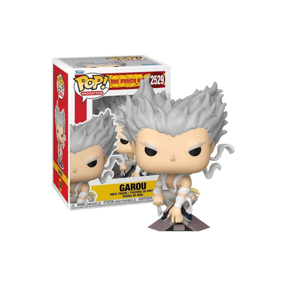 Figurine Pop ONE PUNCH MAN - POP Animation - Garou avec Chase