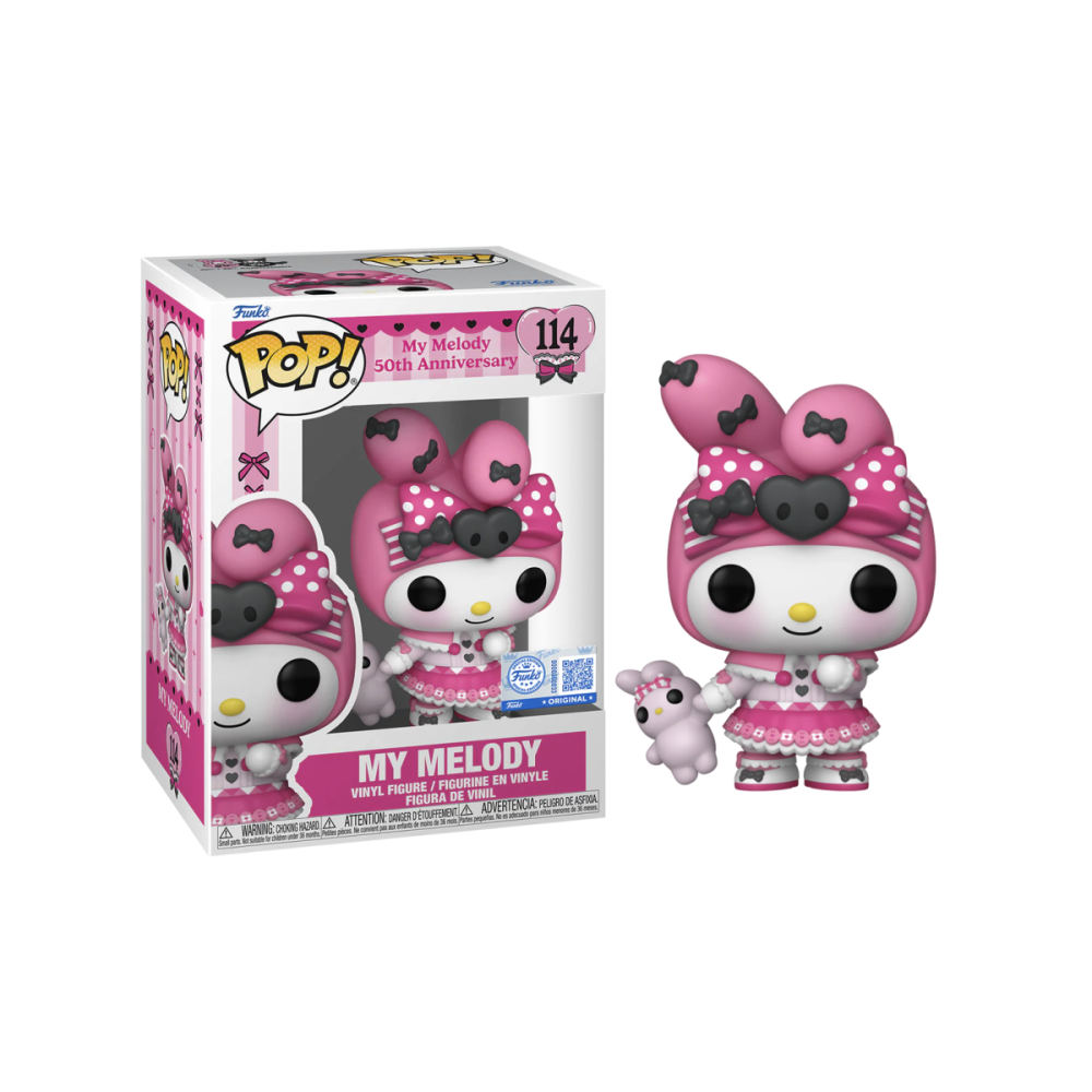 Figurine Pop MY MELODY - POP Sanrio N° 114 - My Melody With Toy