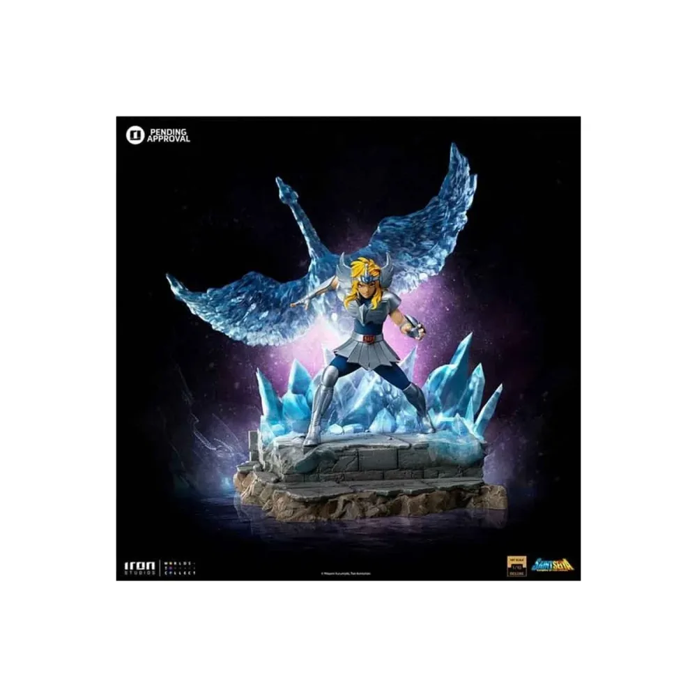 Saint Seiya - Figurine Hyoga Cygnus - Deluxe BDS Art Scale
