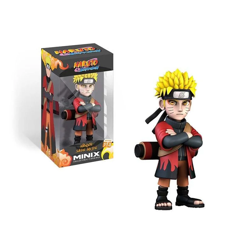 NARUTO - Naruto avec cape - Figurine Minix 12cm