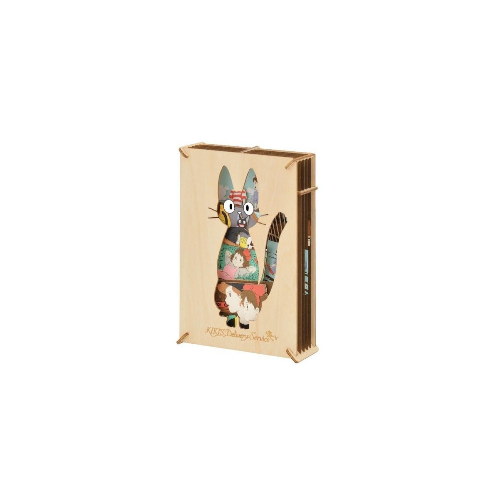 Puzzle KIKI LA PETITE SORCIERE - Jiji - Théâtre de papier Style Bois