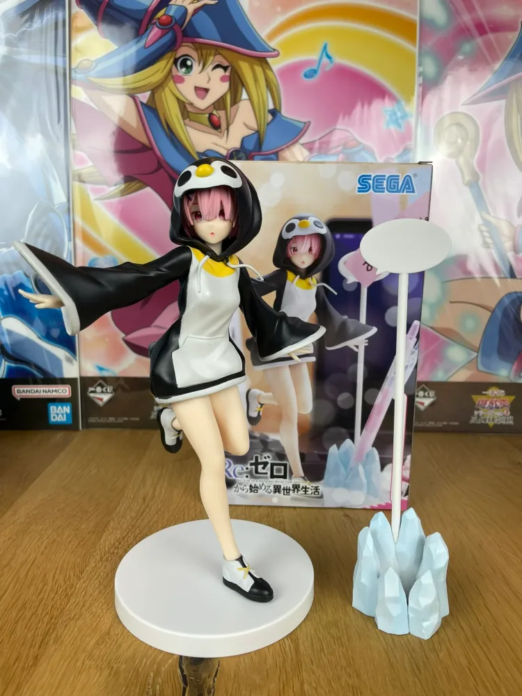 Re:Zero – Figurine – Ram Luminasta Kotoriasobi 20 cm Sega (Ouvert Occasion)