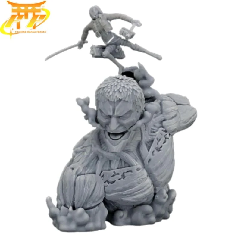 Figurine Titan Cuirassé vs Mikasa Ackerman - Attaque des Titans™