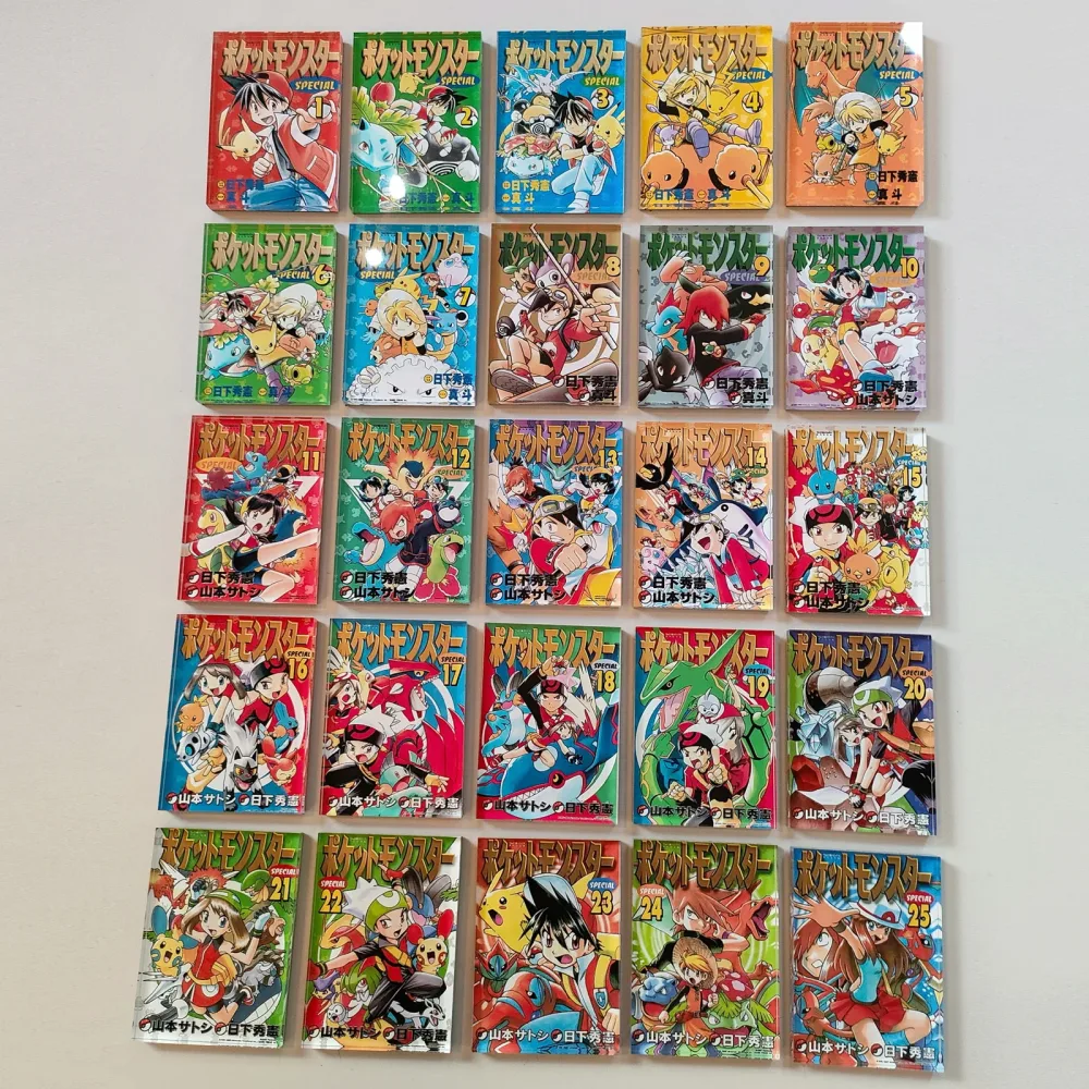 [PREORDER] Acrylic Block Magnet [PTS] – Pokémon Adventures Manga Cover