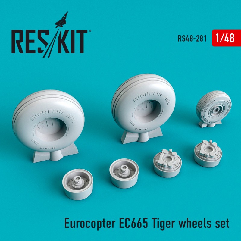 Jeu de roues Eurocopter EC665 Tiger (conçu pour être utilisé avec (conçu pour être utilisé avec(conçu pour être utilisé avec les