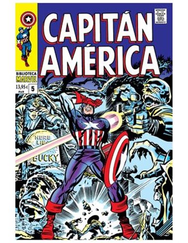 Biblioteca MARVEL 96. Capitan America 5. 1968 – Comic