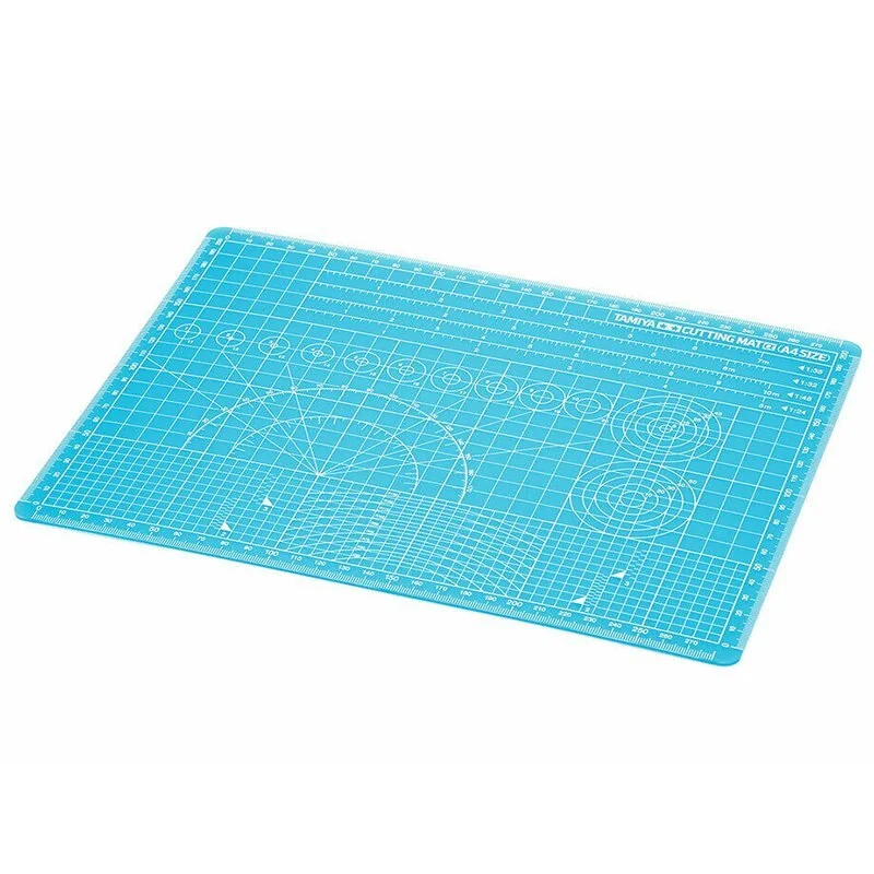 Tapis de Coupe Alpha A4 Bleu
