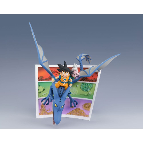 Dragon Ball statue Figuarts ZERO Son Goku (mini) & Supreme Kai (mini) Welcome to the great Adventure! 23 cm - BANDAI