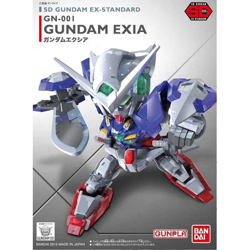 Gunpla GUNDAM - SD Gundam EX-Standard 003 Gundam Exia - Model Kit