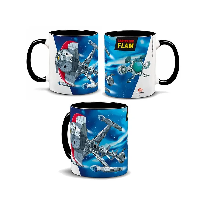Figurine Capitaine Flam Mug Cyberlabe 9,5cm