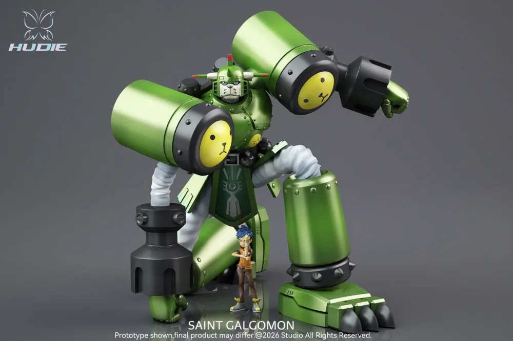 [PREORDER] Digimon Figure [HUDIE] – Saint Galgomon & Henry Wong