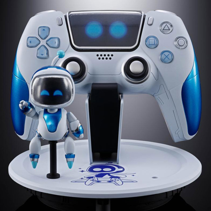 PLAYSTATION Chogokin Astro Bot & Dual Speeder Bandai – Figurine