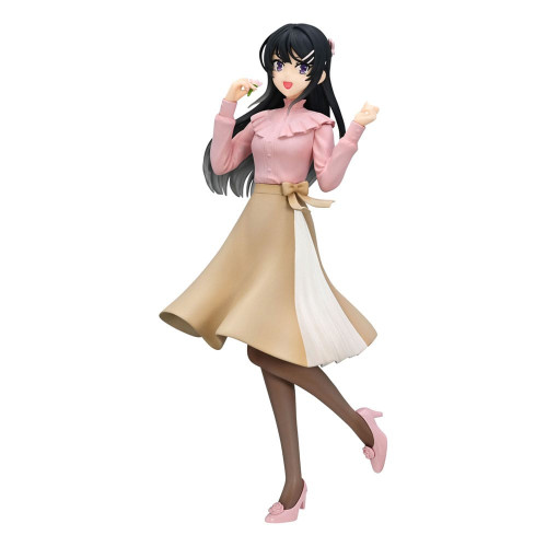 Rascal Does Not Dream of Bunny Girl Senpai Trio-Try-iT statue PVC Mai Sakurajima Spring Outfit Ver. 21 cm - FURYU
