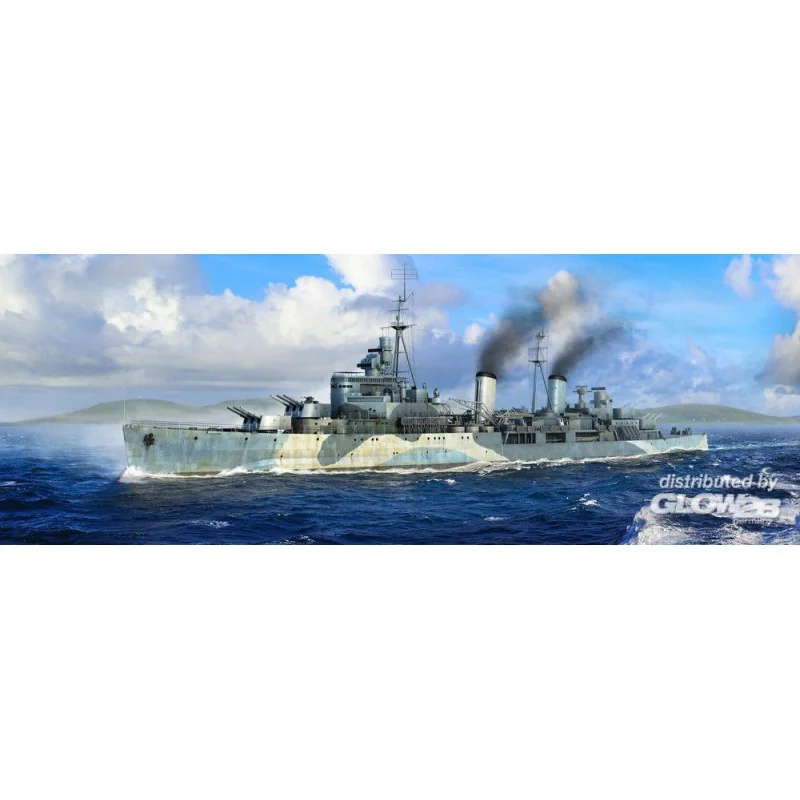 Maquette HMS Belfast 1942
