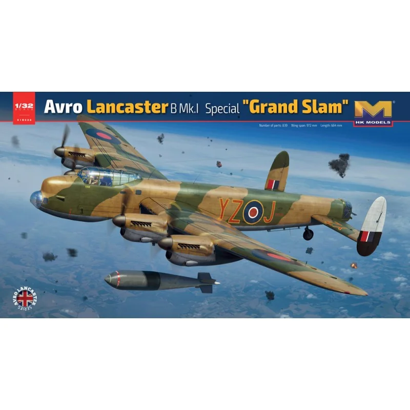Maquette Avro Lancaster B Mk I Spécial 'Grand Chelem'