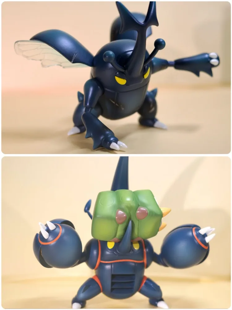 [PREORDER] 1/20 Scale World Figure [PAND] – Heracross & Mega Heracross & Charjabug