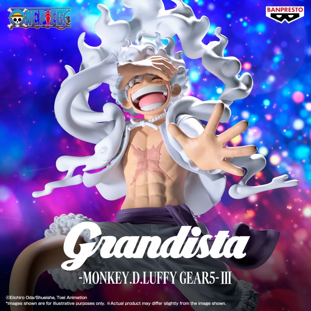 One Piece - Grandista Figure Monkey D Luffy Gear 5 III