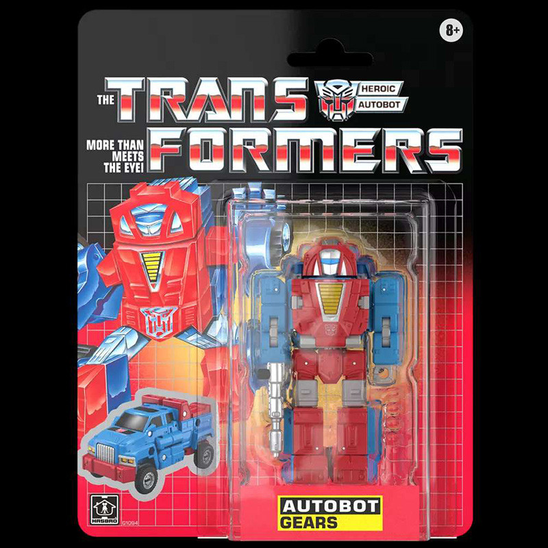 Figurine – TRANSFORMERS Retro G1 Autobot Gears Hasbro
