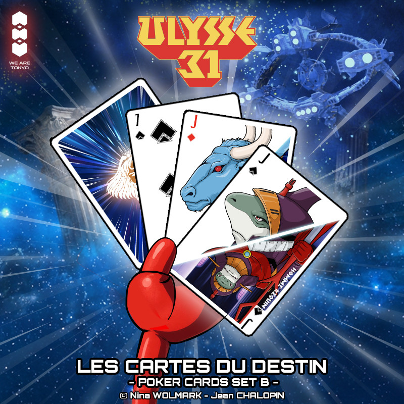 ULYSSE 31 Jeu de 54 Cartes Poker Les Cartes du Destin – Collection